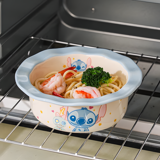 Stitch Porcelain Set 6 Pcs